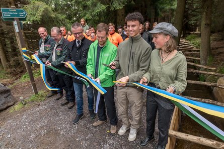 Teilwiedereröffnung des Grünen Grabens